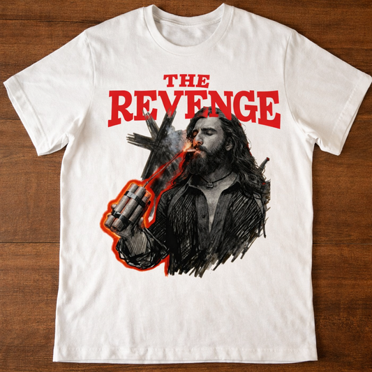 The Revenge T-Shirt β Men & Women | Moon White