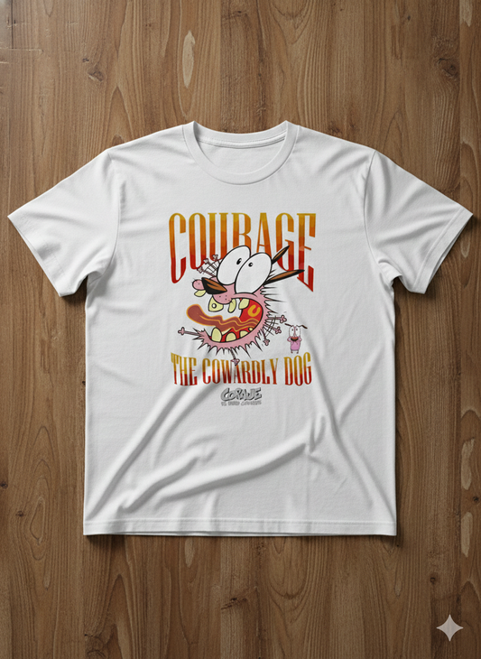Courage Unisex T-Shirt | White