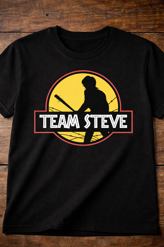 Team Steve Unisex T-Shirt | Black