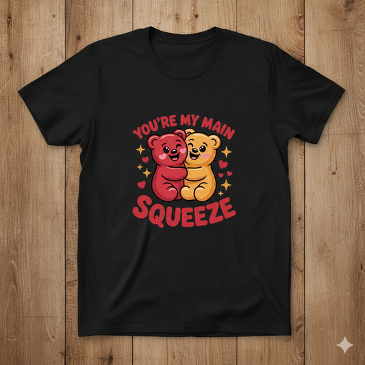 You're My Main Squeeze T-Shirt | Black