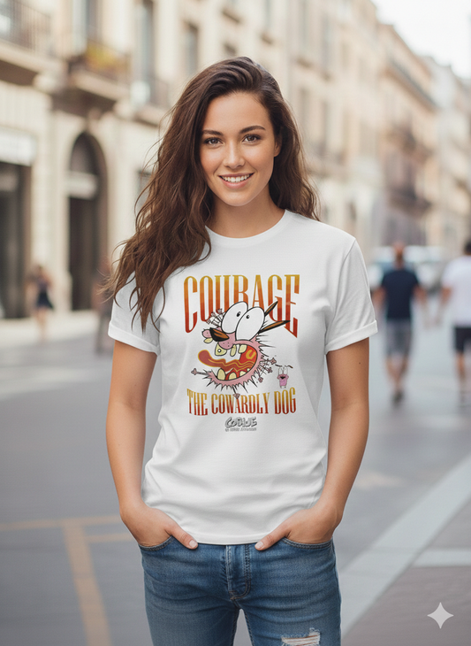 Courage Unisex T-Shirt | White