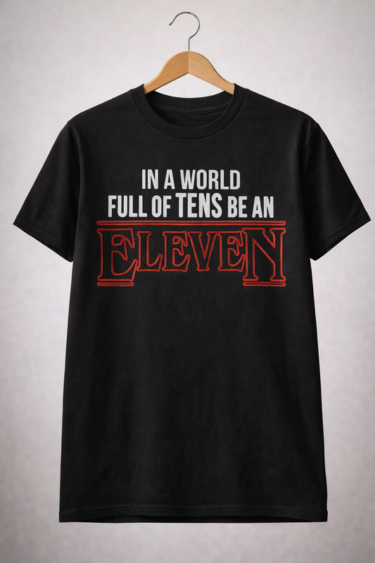 Eleven Unisex T-Shirt | Black