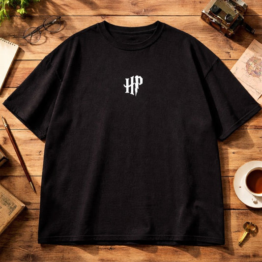 Harry Potter Universe Drop-Shoulder T-Shirt | Black