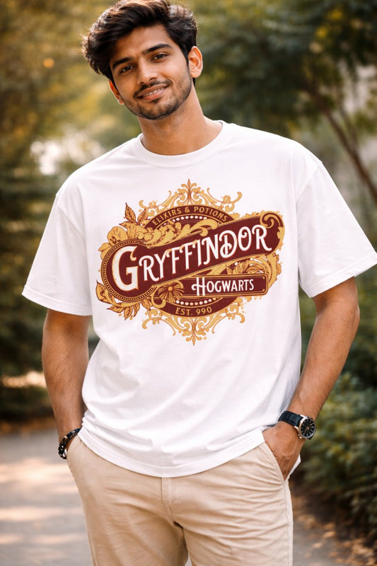 Harry Potter Gryffindor T-Shirt | White