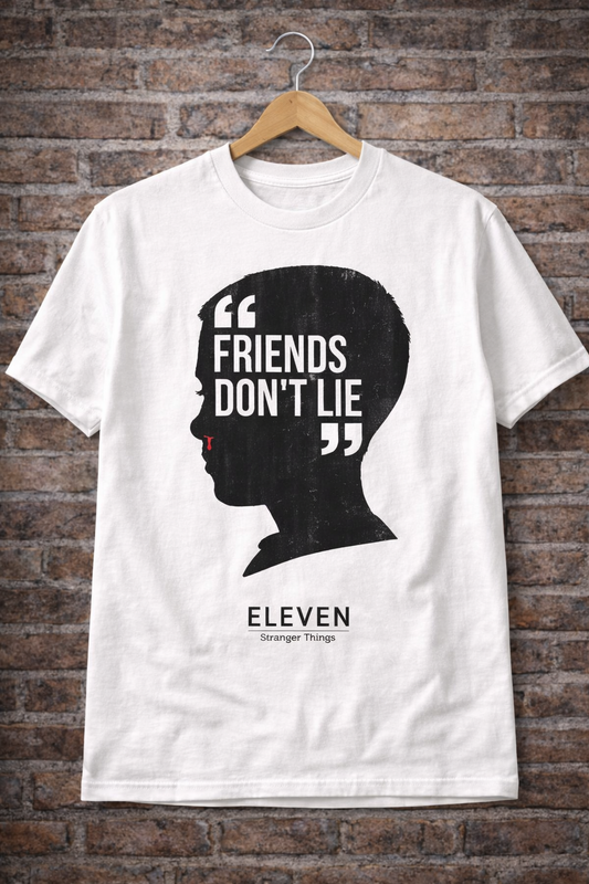 Friends Don't Lie Unisex T-Shirt | White