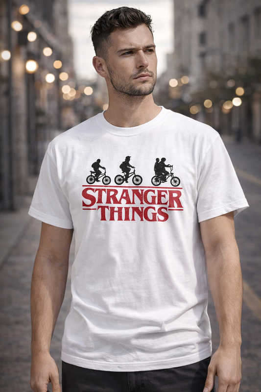 Stranger Things Unisex T-Shirt | White