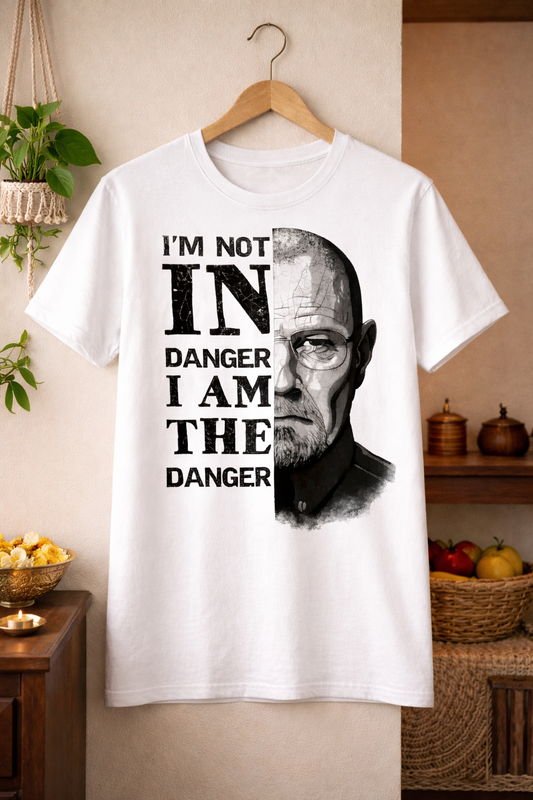 I am the Danger Unisex T-Shirt | White