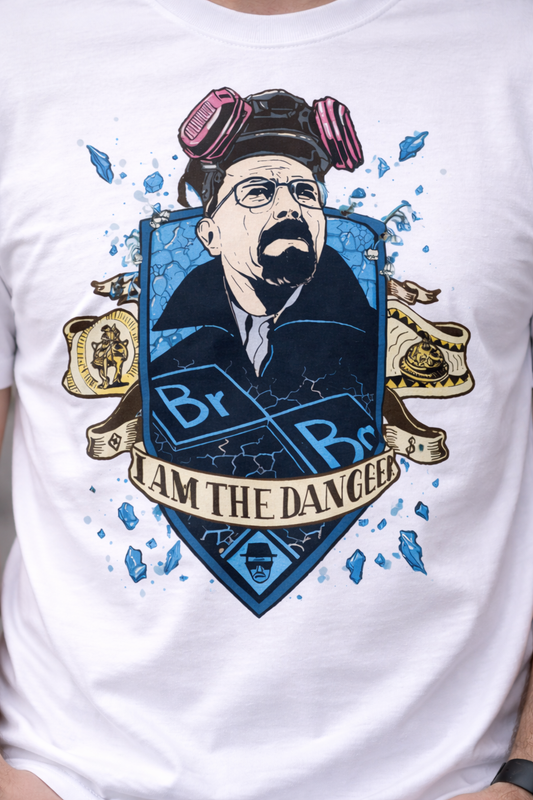 Danger Breaking Bad Unisex T-Shirt | White