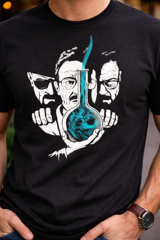 3 Faced Heisenberg Unisex T-Shirt | Black