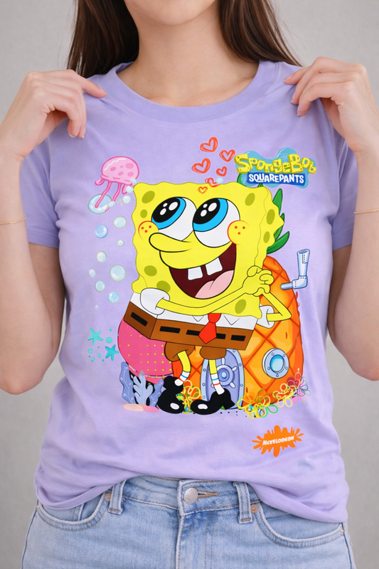 SpongeBob Women T-Shirt | Blue