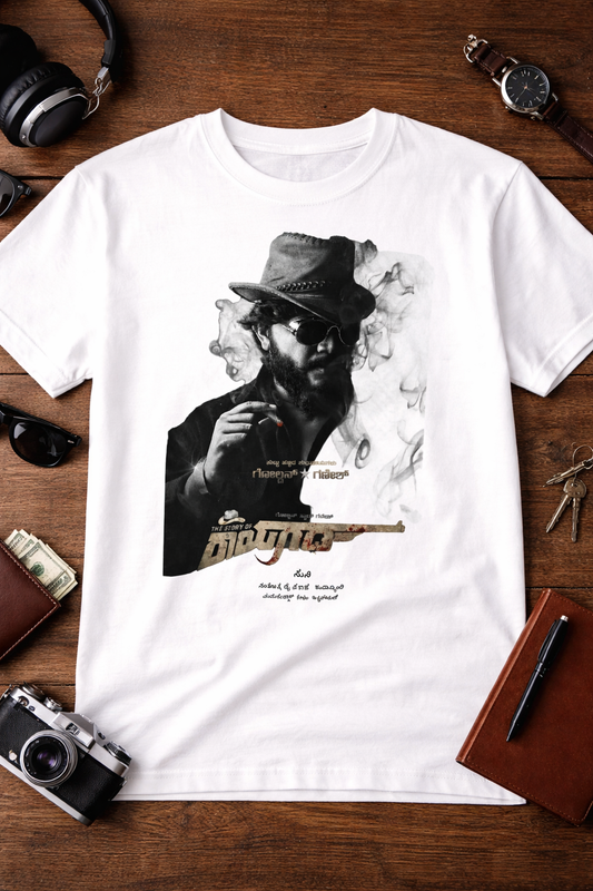 Golden Star Ganesh Unisex T-Shirt | White