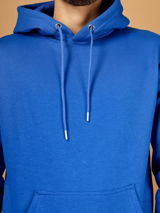 Solid Winter Hoodie – Men | Warm & Stylish Pullover Sweatshirt