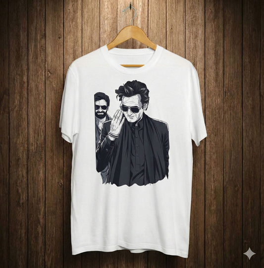 Rehman Dakait T-Shirt β Men & Women | Moon White