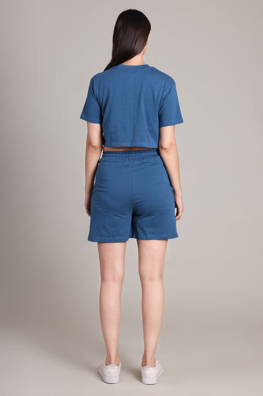 Crop Co-ord Set – Women | Multiple Color & Sizes