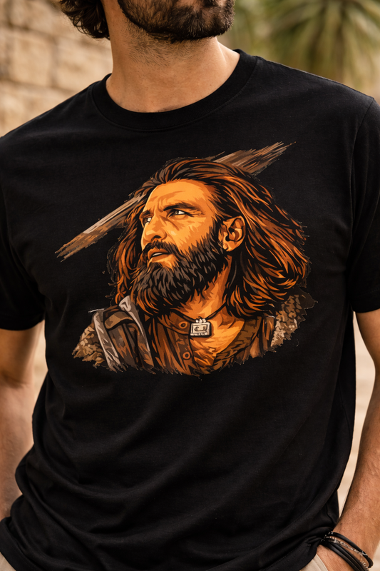 Hamza Ali Mazari T-Shirt | Dhurandhar T-Shirt β Men & Women | Black