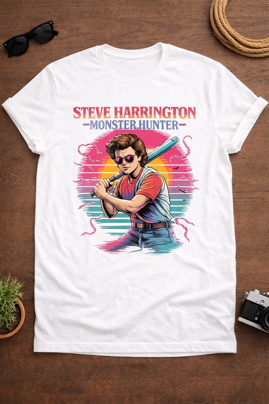 Steve Monster Hunter Unisex T-Shirt |  White