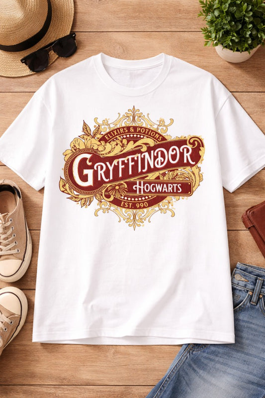 Harry Potter Gryffindor T-Shirt |  White