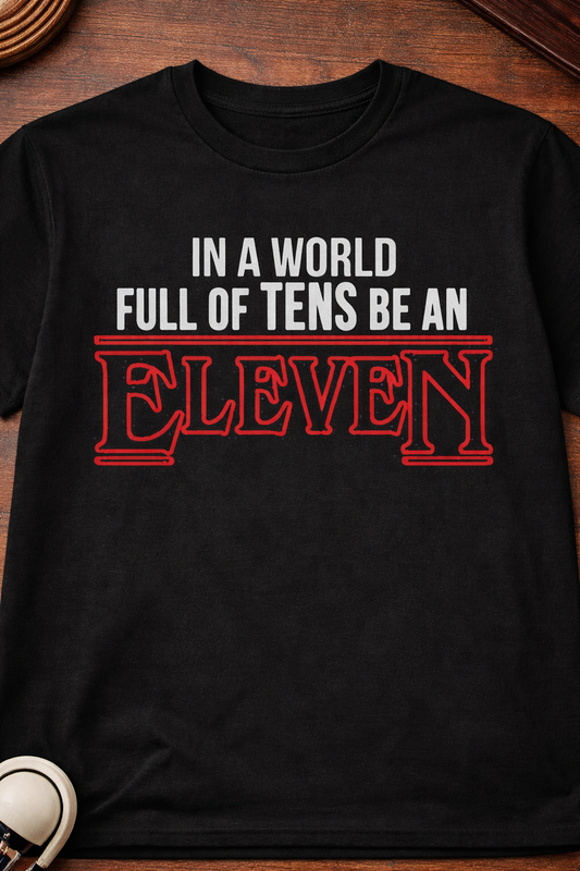 Eleven Unisex T-Shirt |  Black