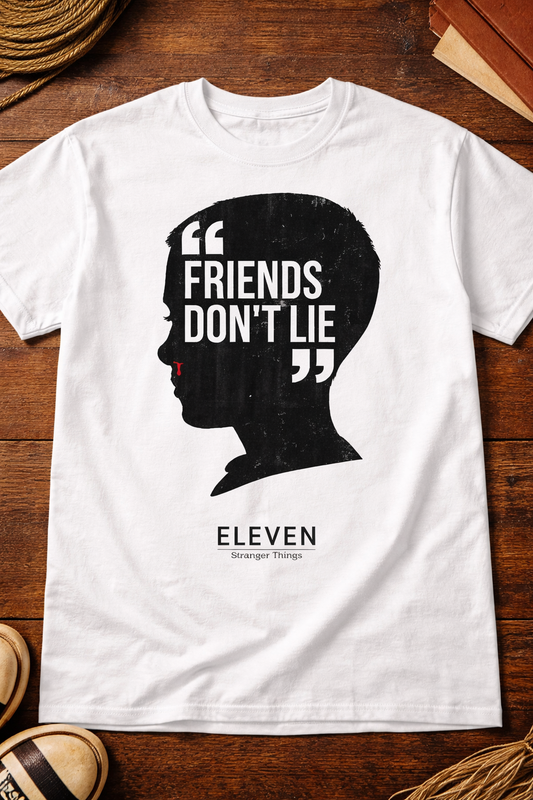 Friends Don't Lie Unisex T-Shirt |  White