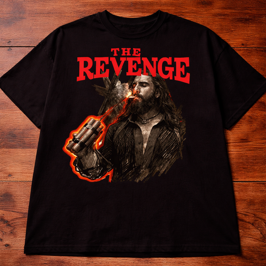 Dhurandhar The Revenge T-Shirt – Men & Women | Black