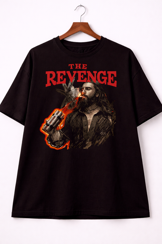 Dhurandhar The Revenge T-Shirt – Men & Women | Black