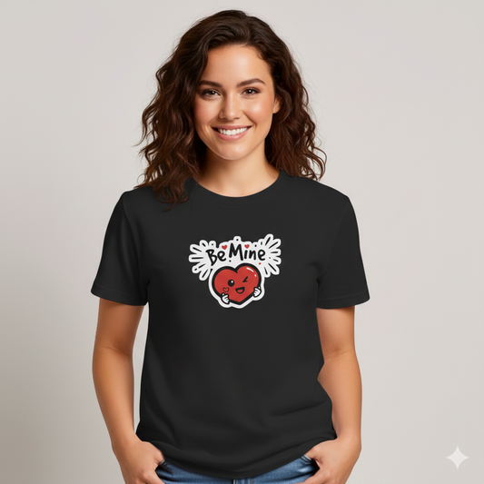 Be Mine Unisex T-Shirt |  Black