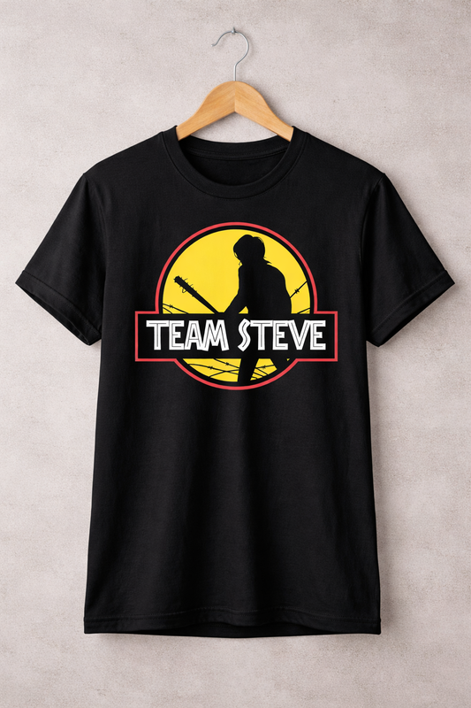 Team Steve Unisex T-Shirt |  Black