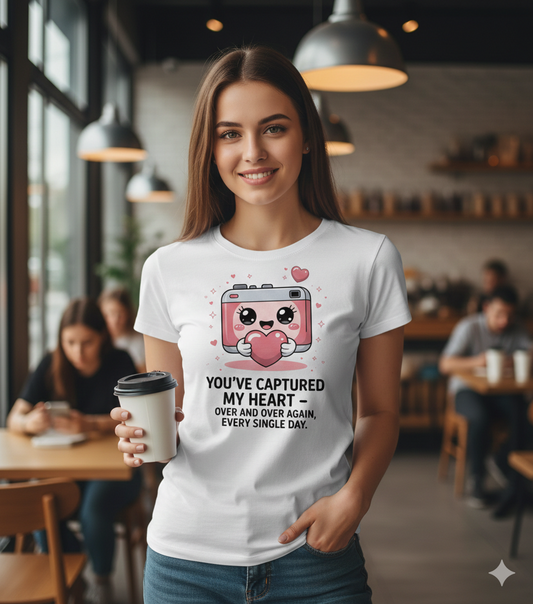 You've Captured My Heart Unisex T-Shirt |  White