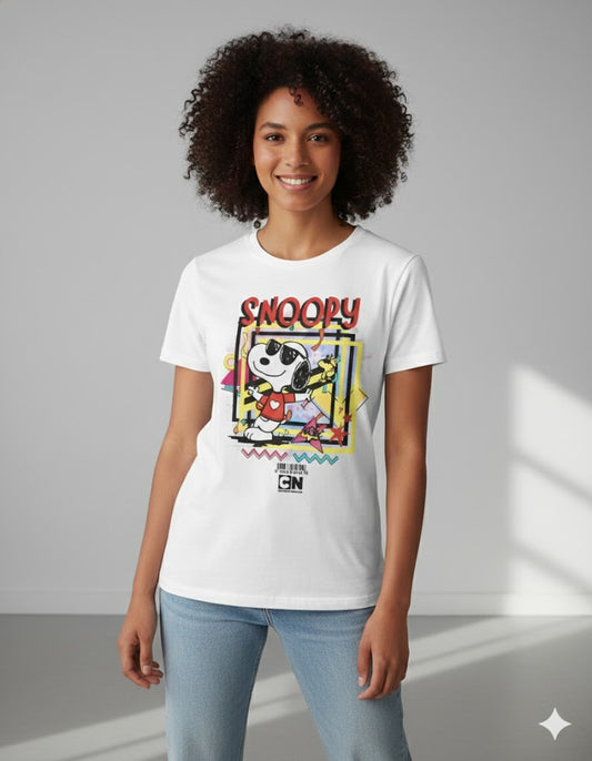 Snoopy Unisex T-Shirt |  White