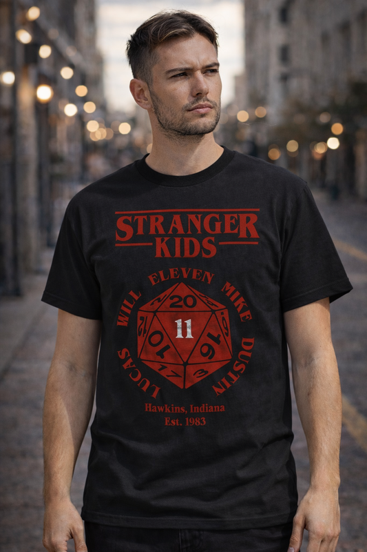 Stranger Kids Unisex T-Shirt |  Black