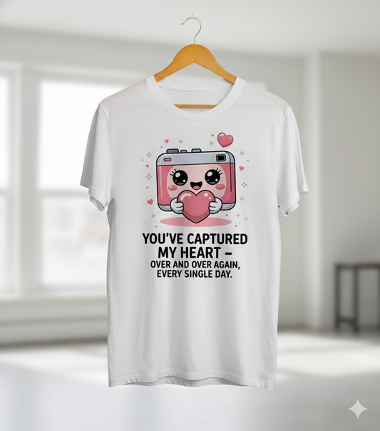 You've Captured My Heart Unisex T-Shirt |  White