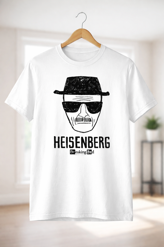Animated Heisenberg Unisex T-Shirt |  White