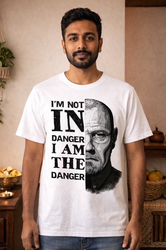 I am the Danger Unisex T-Shirt |  White