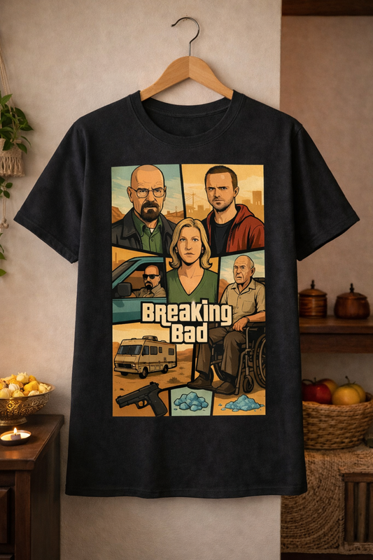 Heisenberg GTA Style Unisex T-Shirt |  Black