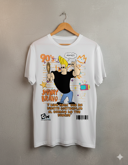 Johnny Brave T-Shirt – Women | Moon White