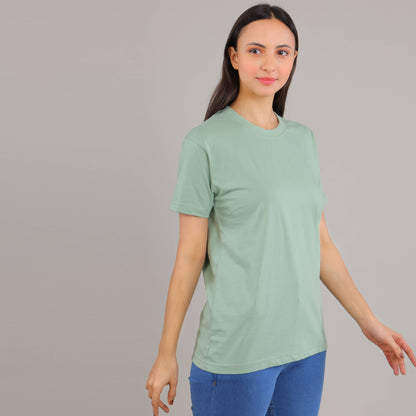 100% Cotton Solid T-Shirt – Women | Multiple Color & Sizes