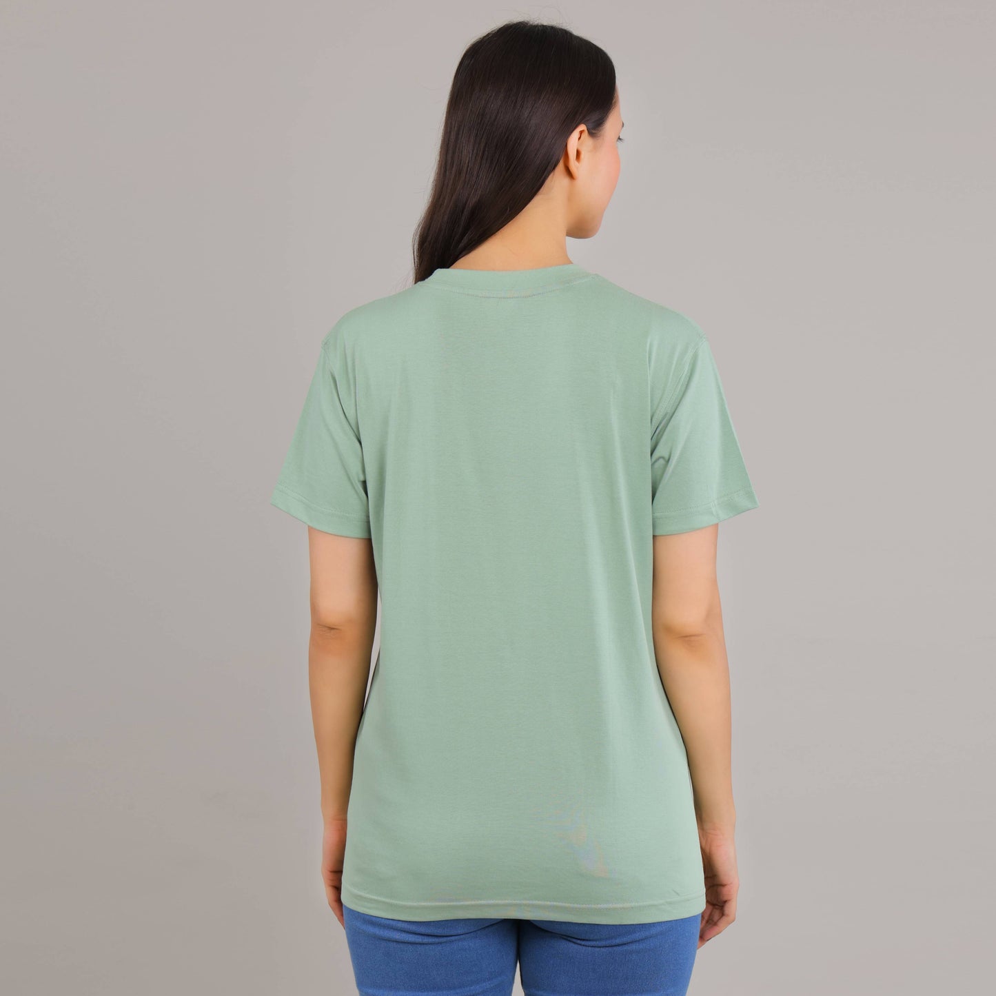 100% Cotton Solid T-Shirt – Women | Multiple Color & Sizes