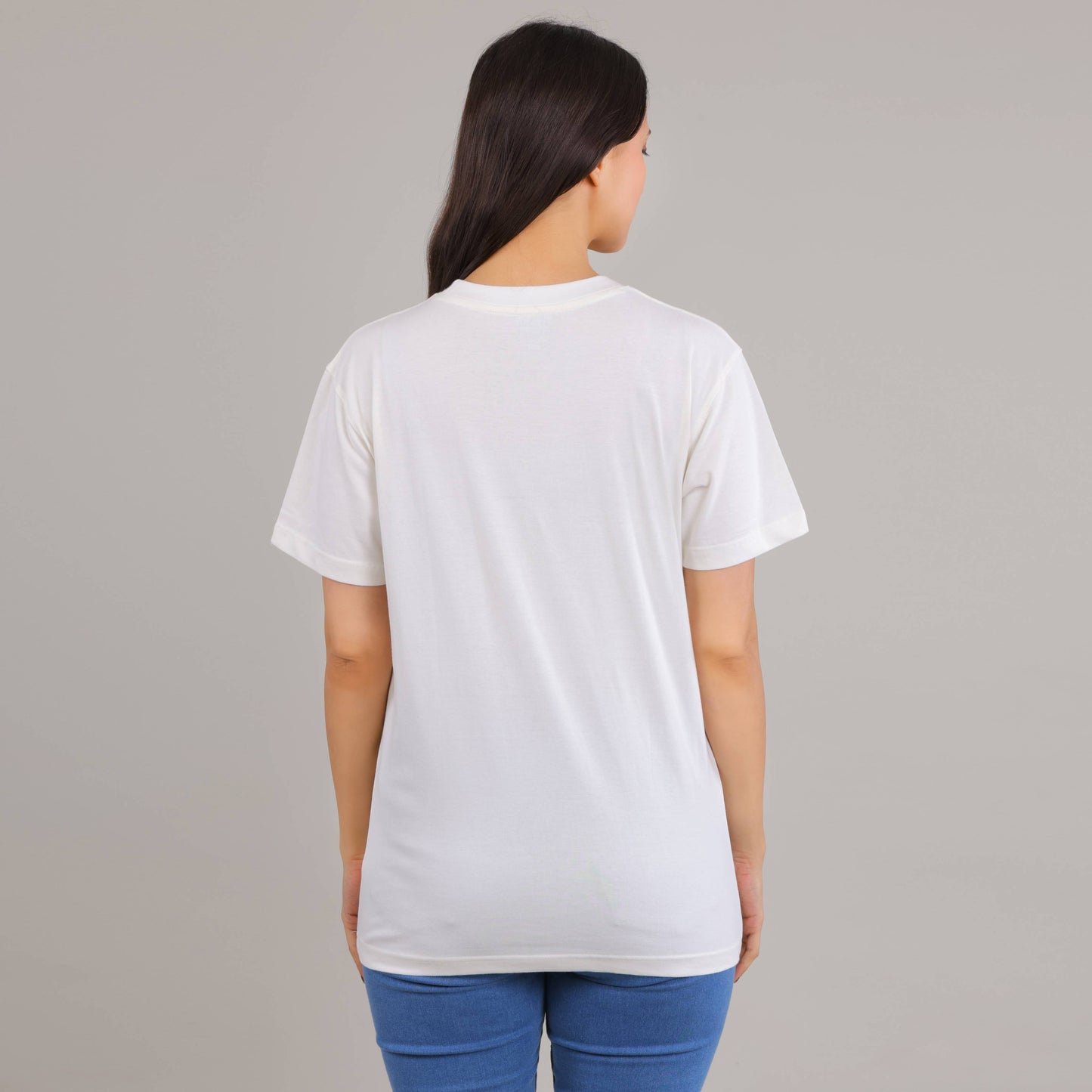 100% Cotton Solid T-Shirt – Women | Multiple Color & Sizes