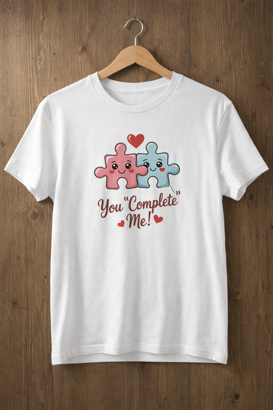 You Complete Me Unisex T-Shirt |  White
