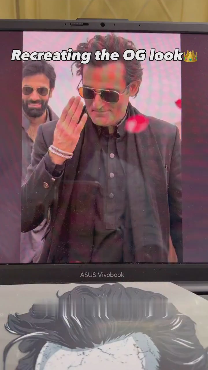 Rehman Dakait T-Shirt – Men & Women | Moon White